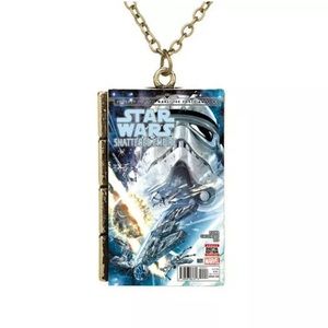 New! Star Wars Comic Book Necklace
